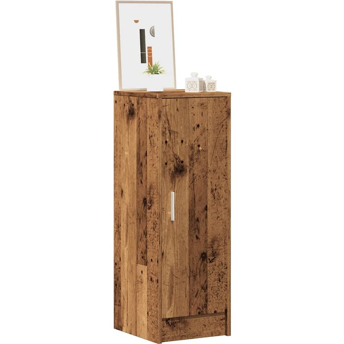 Zapatero de madera antiguo 32x35x92 cm madera contrachapada