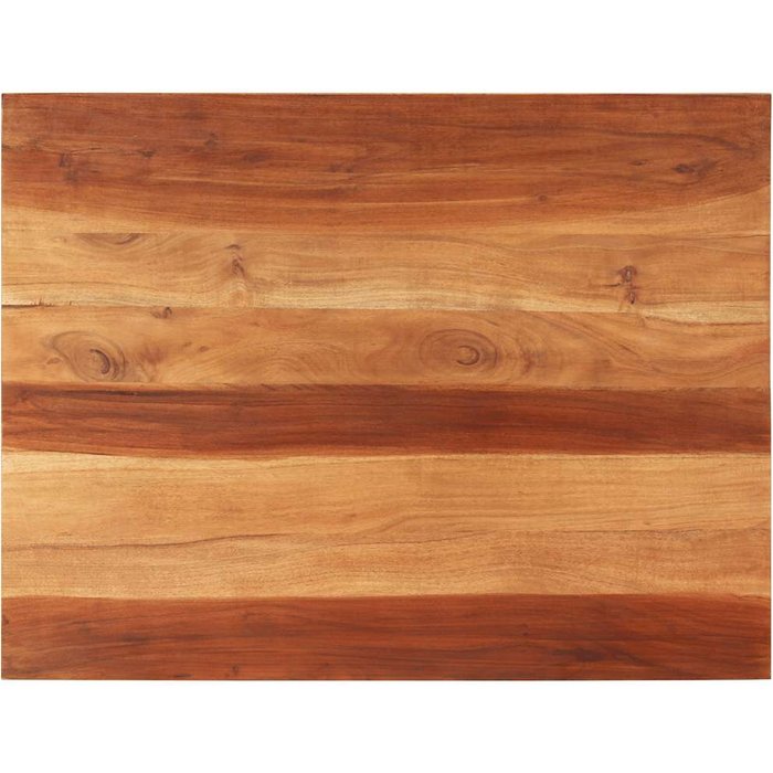 Tablero de mesa de madera maciza de acacia, de 15-16 mm de grosor, 70x90 cm.