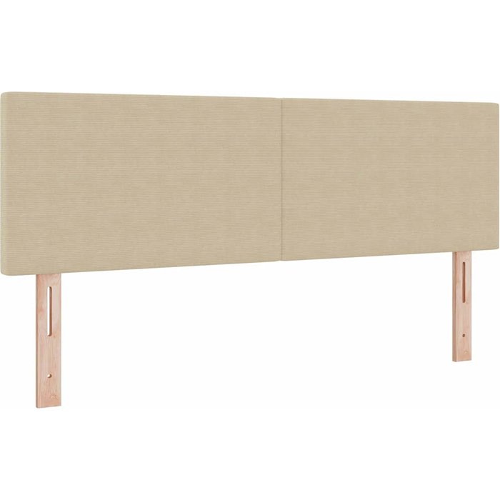 Cabecero cama - mueble cabecero verde claro gris 160 cm tela de pana