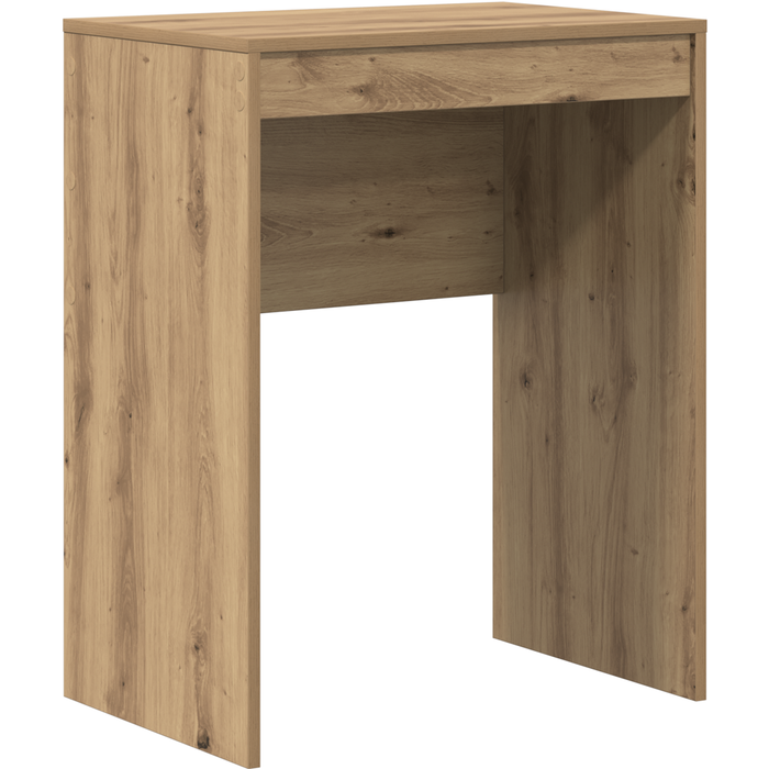 Escritorio de escritura roble artisan madera elaborada cfw30496