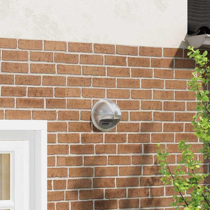 Rejillas de ventilación de aire 8 pcs plateado 200 mm vidaxl