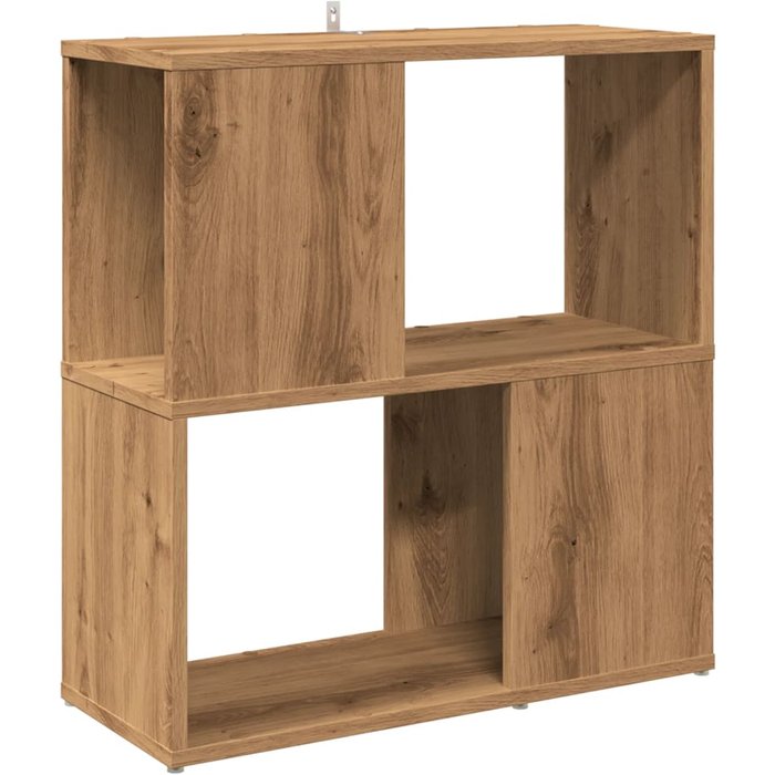 Estantería madera de ingeniería roble artisan 60x24x63 cm – comfortxl