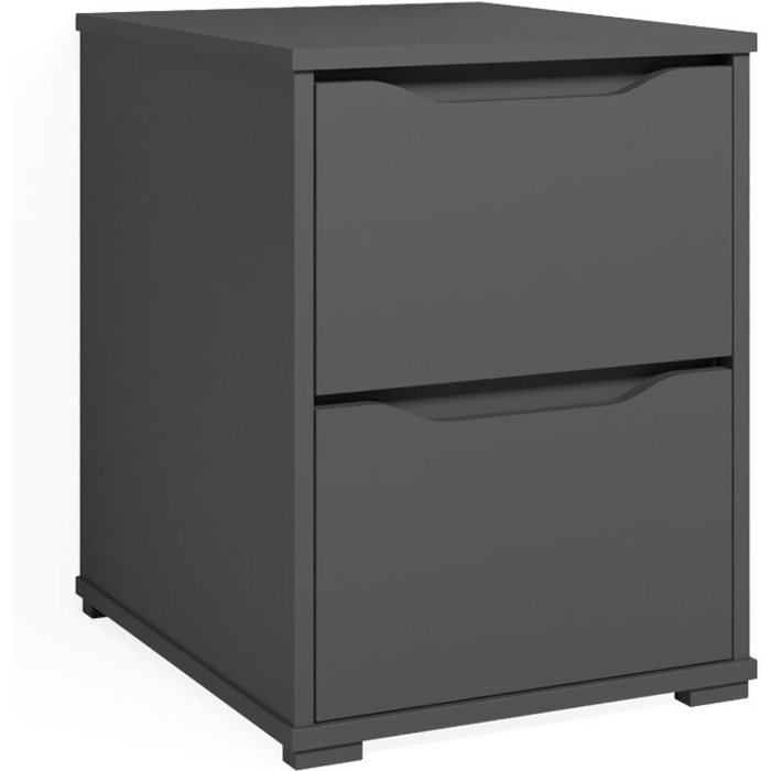 Vicco mesa de noche ruben, antracita, 40.2 x 53.6 cm