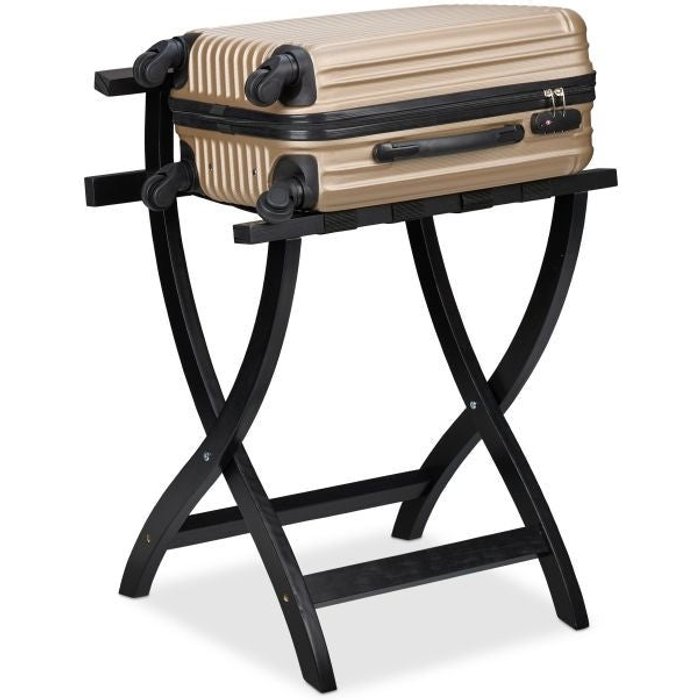 Portaequipajes plegable con protección de pared