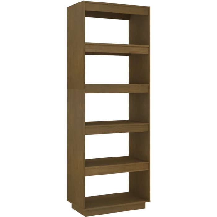 Estantería/divisor de espacios madera pino marrón 60x35x167 cm – comfortxl