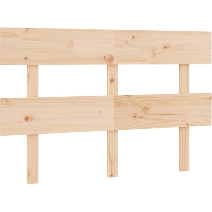 Cabecero de cama madera maciza de pino 144x3x81 cm - comfortxl