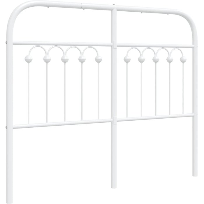 Cabecero,cabecero de cama,panel de cabecera de metal blanco 120 cm cfw98193