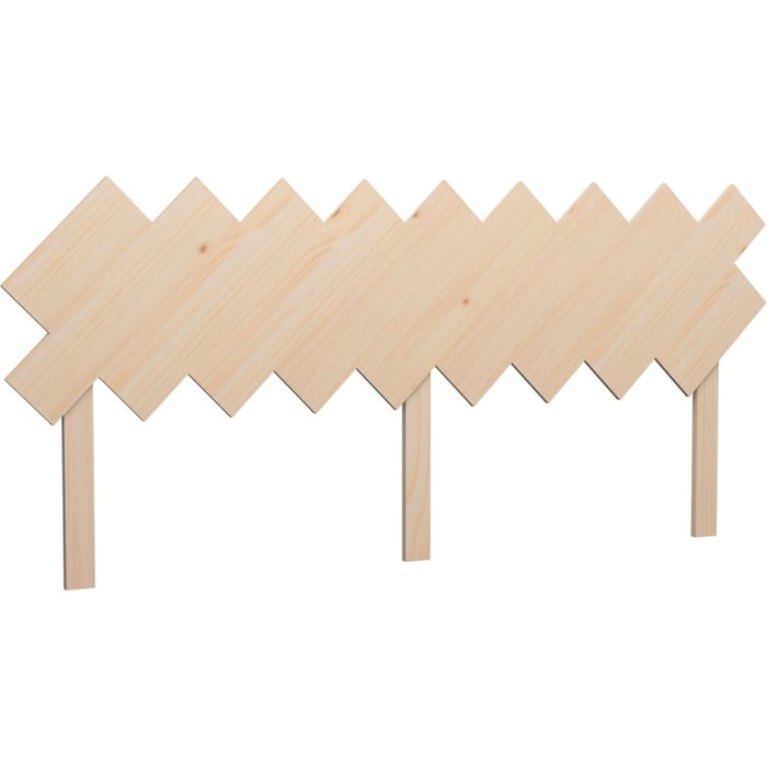 Cabecero de madera maciza de pino 178x3x80,5 cm - comfortxl