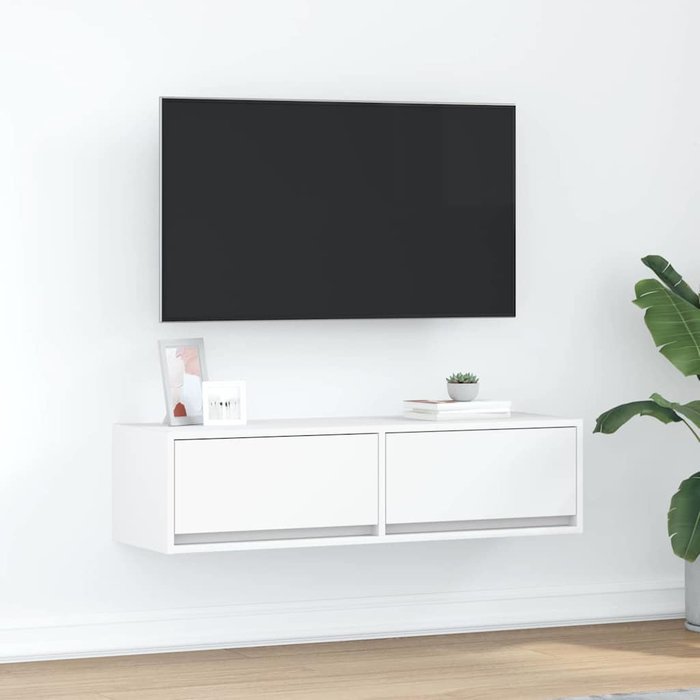Gabinete de tv 100 x 31 x 25.5 cm madera contrachapada
