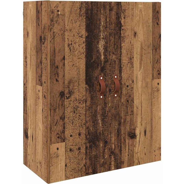 Aparador | mueble de pared marrón 69.5 x 34 x 90 cm madera contrachapada