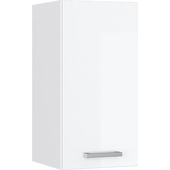 Vicco mueble alto universal r-line, blanco alto brillo, 30 cm con puerta