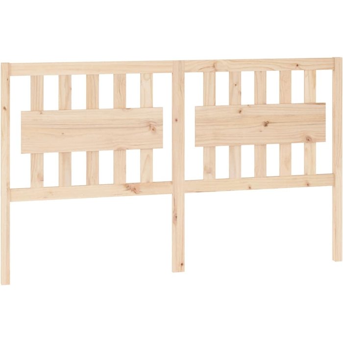 Cabecero de cama - mueble cabecero madera maciza de pino 165,5x4x100 cm