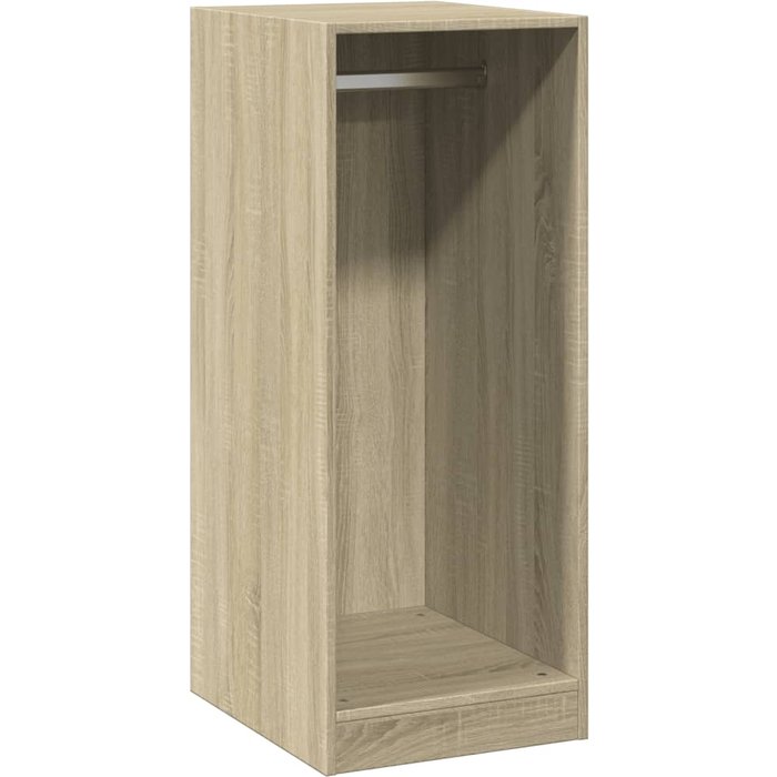 Armario | guardarropa de madera de ingeniería roble sonoma 48x41x102 cm cfw53842