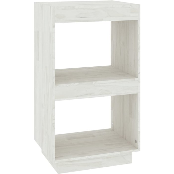 Estantería madera maciza de pino blanca 40x35x71 cm – comfortxl