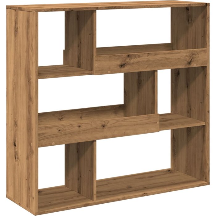 Estantería divisor de espacios roble artisian 100x33x94,5 cm – comfortxl