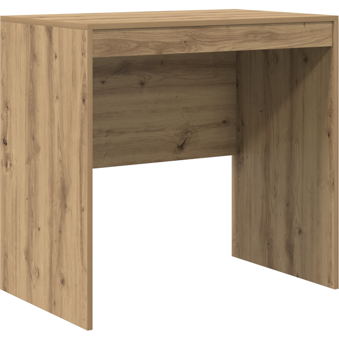 Escritorio de roble 80x50x76 cm madera cfw85662