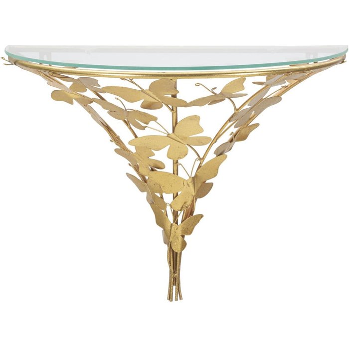 Estante mariposa 19,metal,oro,kendra home