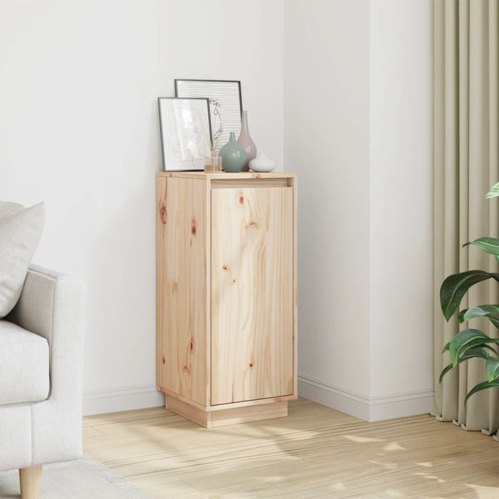 Maison exclusive - aparador de madera maciza de pino 31,5x34x75 cm