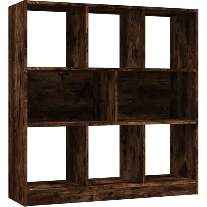 Estantería madera contrachapada roble ahumado 97,5x29,5x100 cm – comfortxl