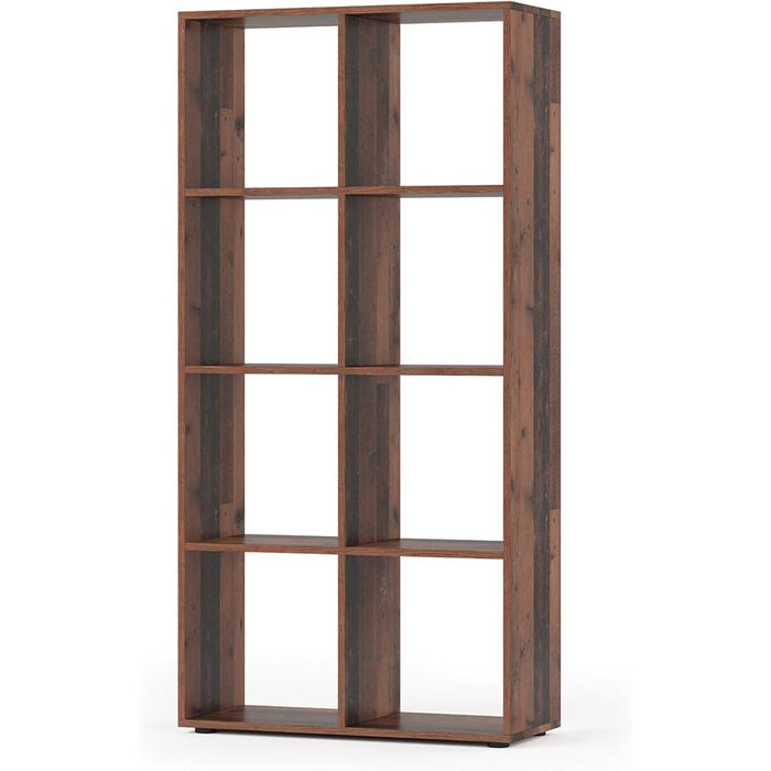 Vicco separador de ambientes scutum, madera antigua, 143 x 72 cm