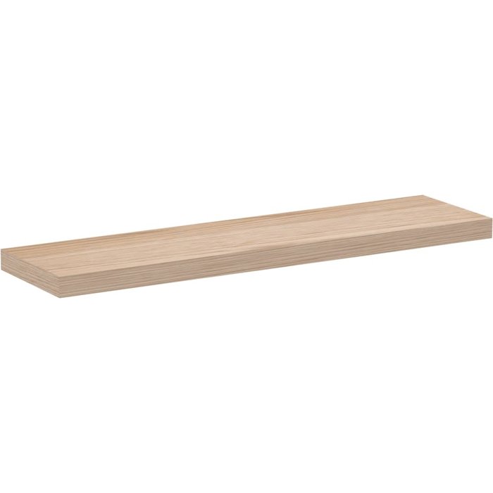 Estante flotante de madera de ingeniería 90x23,5x4cm - comfortxl