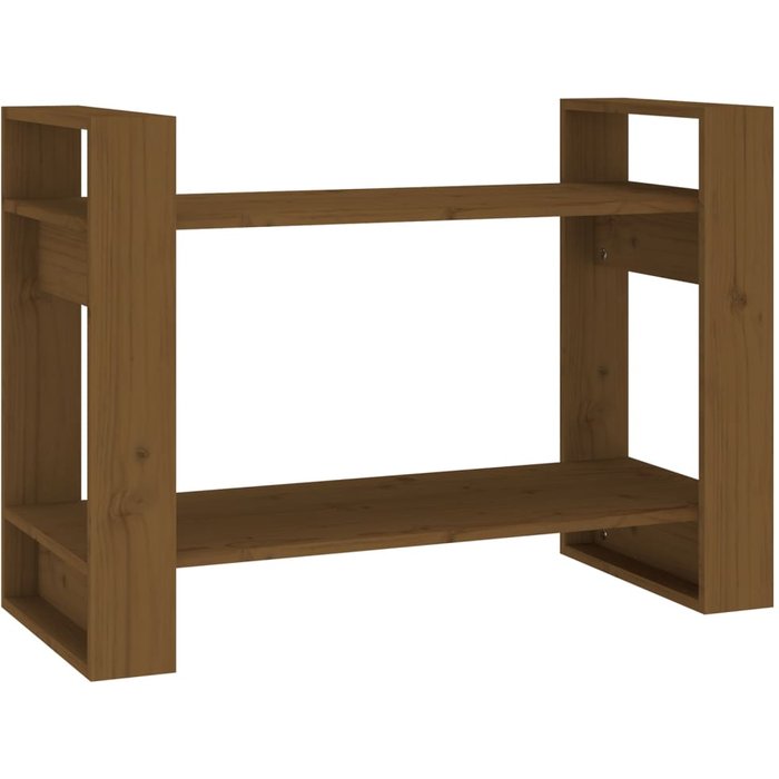 Estantería/divisor espacios madera marrón miel 80x35x56,5 cm – comfortxl