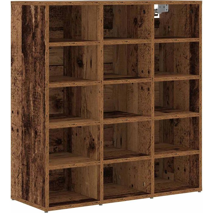 Zapatero madera vieja 77.5 x 30 x 83.5 cm madera contrachapada - comfortxl
