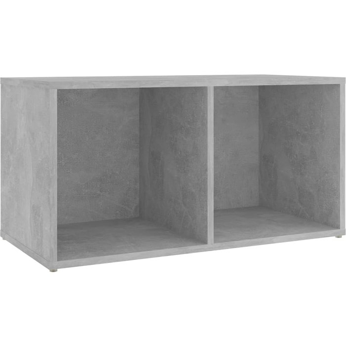 Mueble para tv madera contrachapada gris hormigón 72x35x36,5 cm - comfortxl