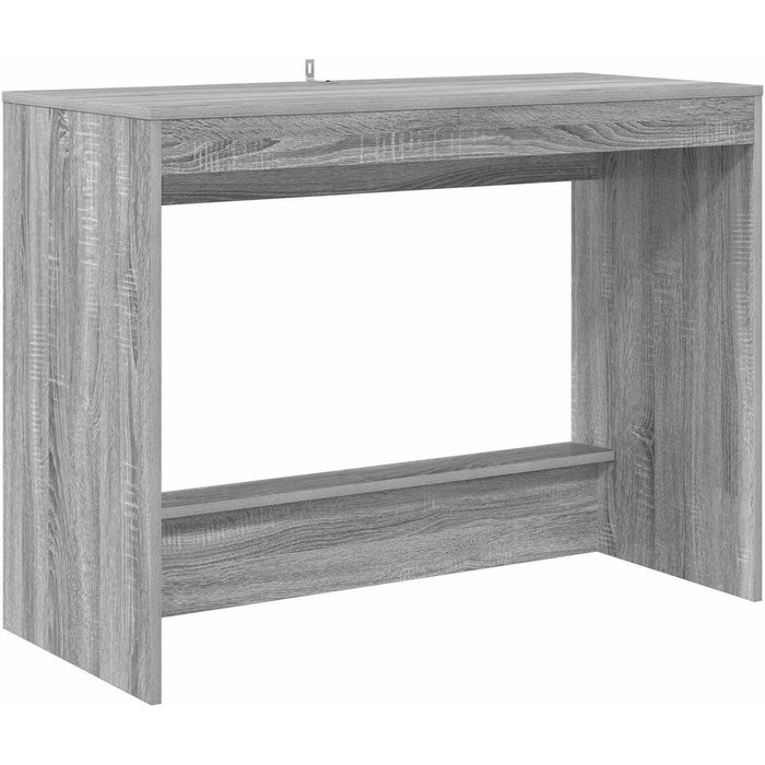 Escritorio de cama gris 100 x 45 x 75 cm