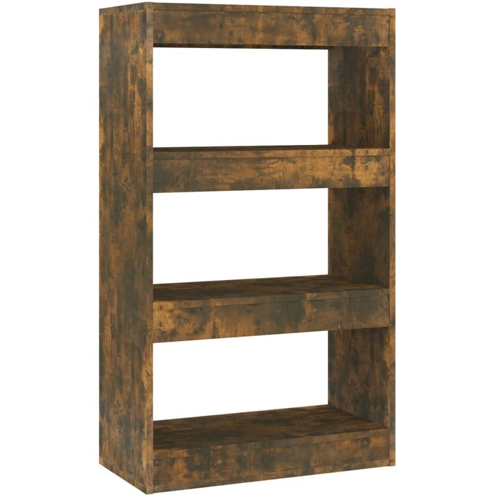 Estantería/divisor madera ingeniería roble ahumado 60x30x103 cm – comfortxl