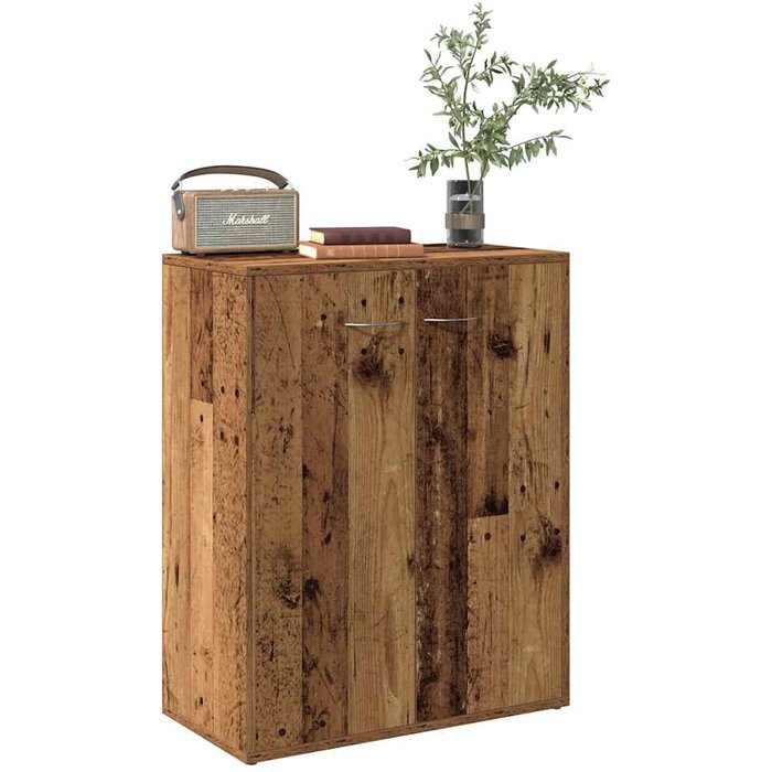 Aparador de madera antigua 60x30x75 cm madera contrachapada