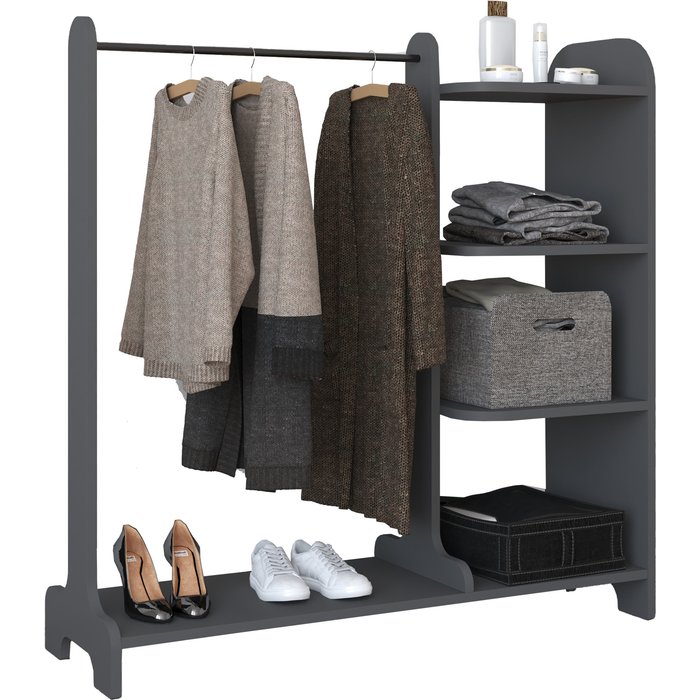 Armario lempu h antracita an. 106 x al. 110 x p. 35 cm