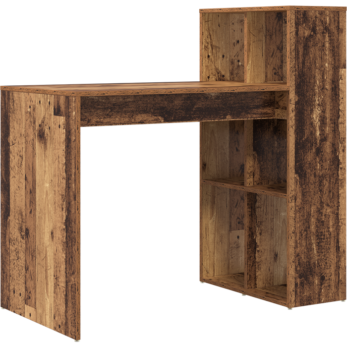Escritorio madera vieja madera estándar almacenamiento cfw77219