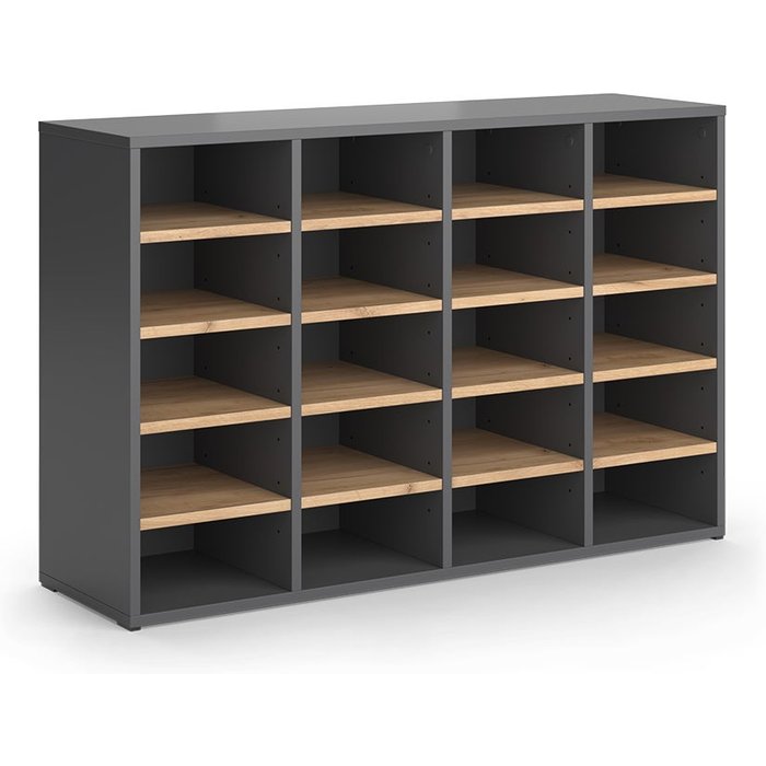 Vicco armario zapatero lysander, roble dorado, 104 x 65.5 cm