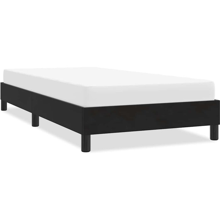 Maison exclusive - estructura de cama sin colchón terciopelo negro 90x210 cm