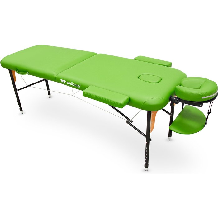 Camilla para masajes wellcore 185 x 60 en aluminio