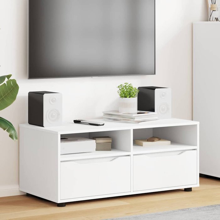 Gabinete de tv con cajón 100 x 48 x 43 cm madera contrachapada