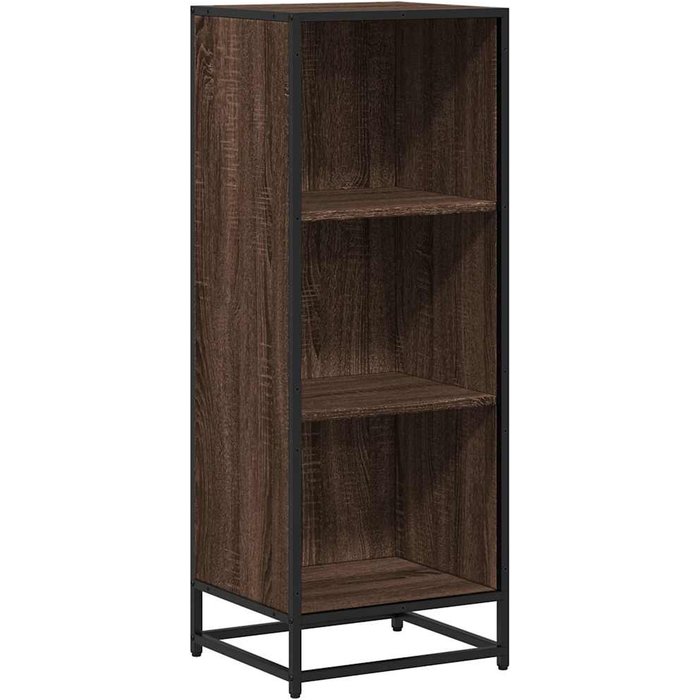 Estantería madera ingeniería roble marrón 40x35x107,5 cm – comfortxl