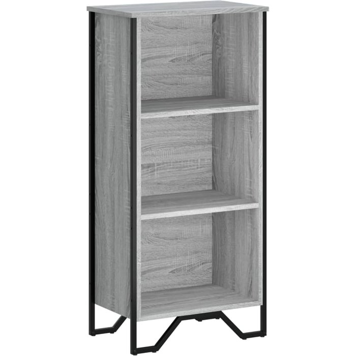 Estantería de madera de ingeniería gris sonoma 50x31x106 cm – comfortxl