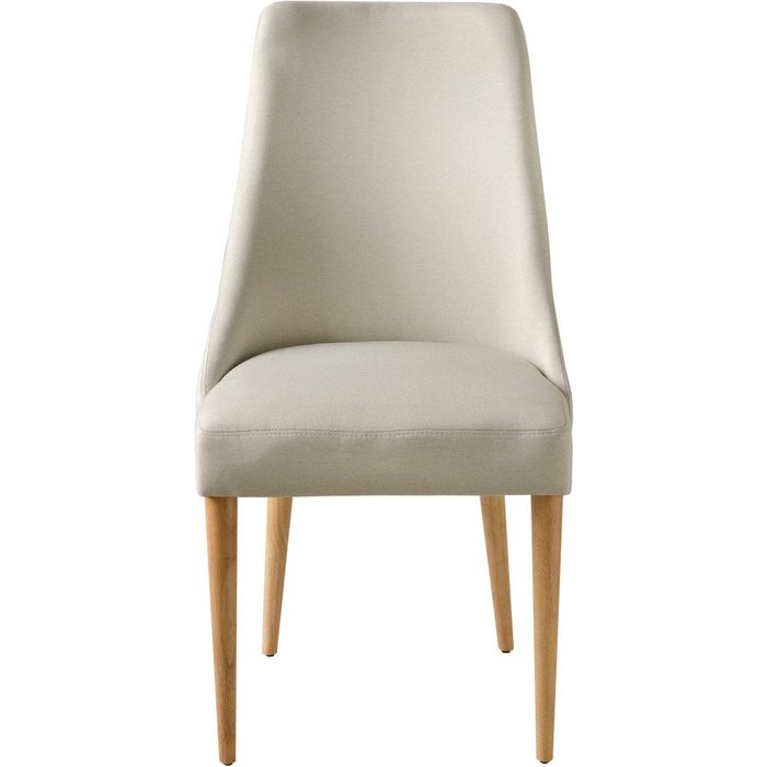 Silla tapizado beige 52,5 x 93,5 cm