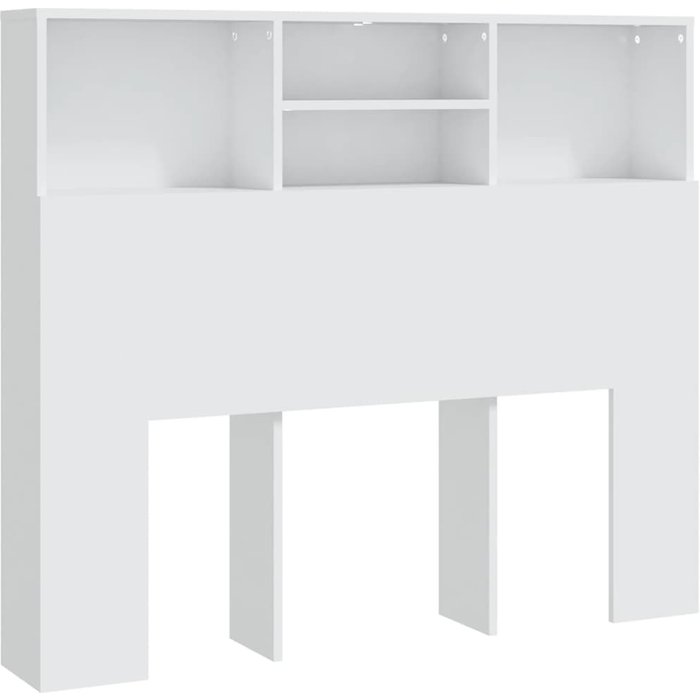 Cabecero cama mueble cabecero - blanco 120x19x103,5 cm