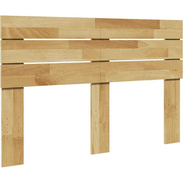 Cabecero de madera maciza de roble de 120 cm