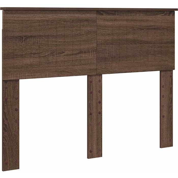 Cabecero cama - mueble cabecero roble marrón madera contrachapada