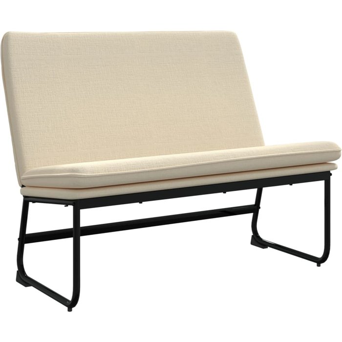 Banco 100 x 75 x 76 cm tela crema 02_0010569
