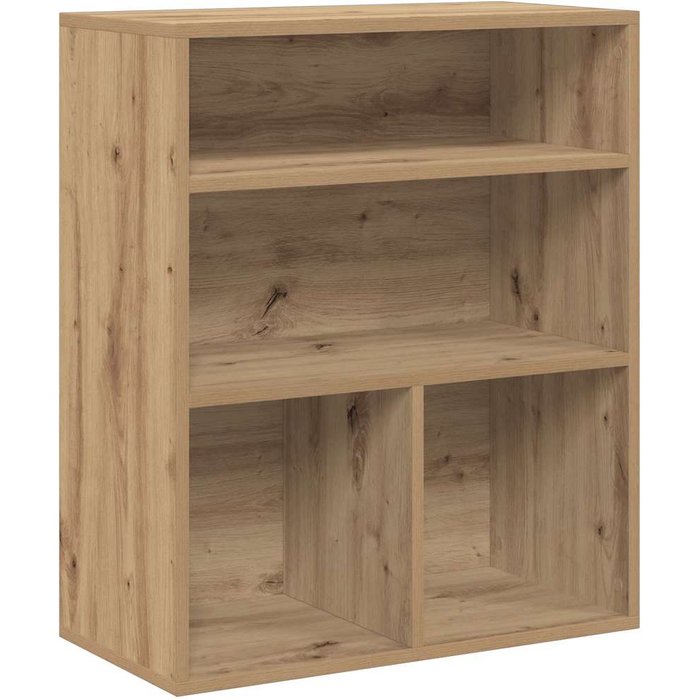 Estantería de madera ingeniería roble artisan 60x30x71,5 cm – comfortxl