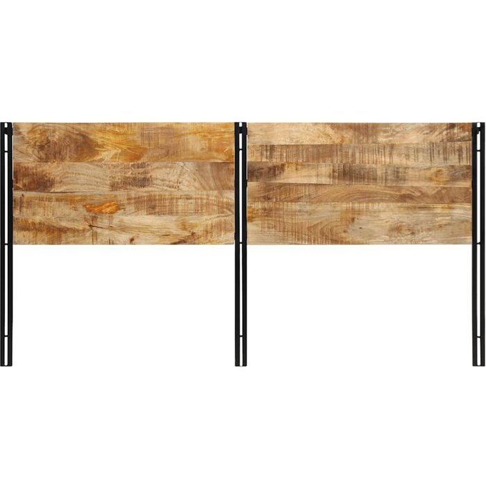 Cabecero 200 cm madera maciza mango y hierro cfw9044921
