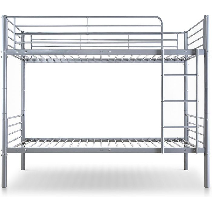Litera metalica doble cama 90cm gris