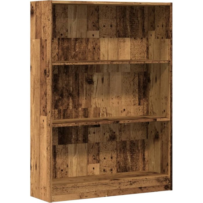 Estantería madera de ingeniería color envejecido 80x24x109 cm – comfortxl