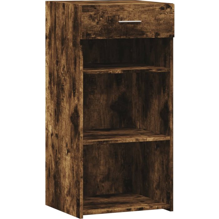Aparador madera de ingeniería roble ahumado 45x42,5x93 cm - comfortxl