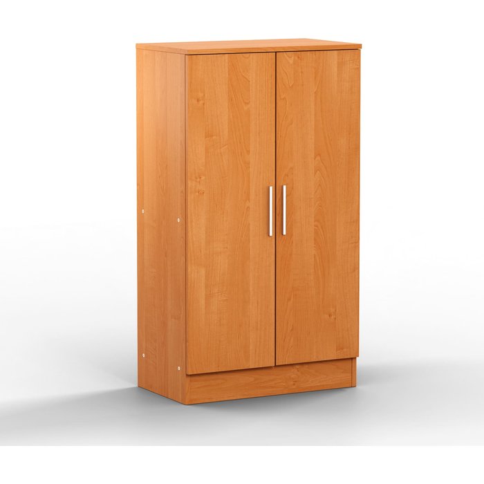 Buyqualia zapatero dos puertas color (cerezo)(107x60x35 cm)